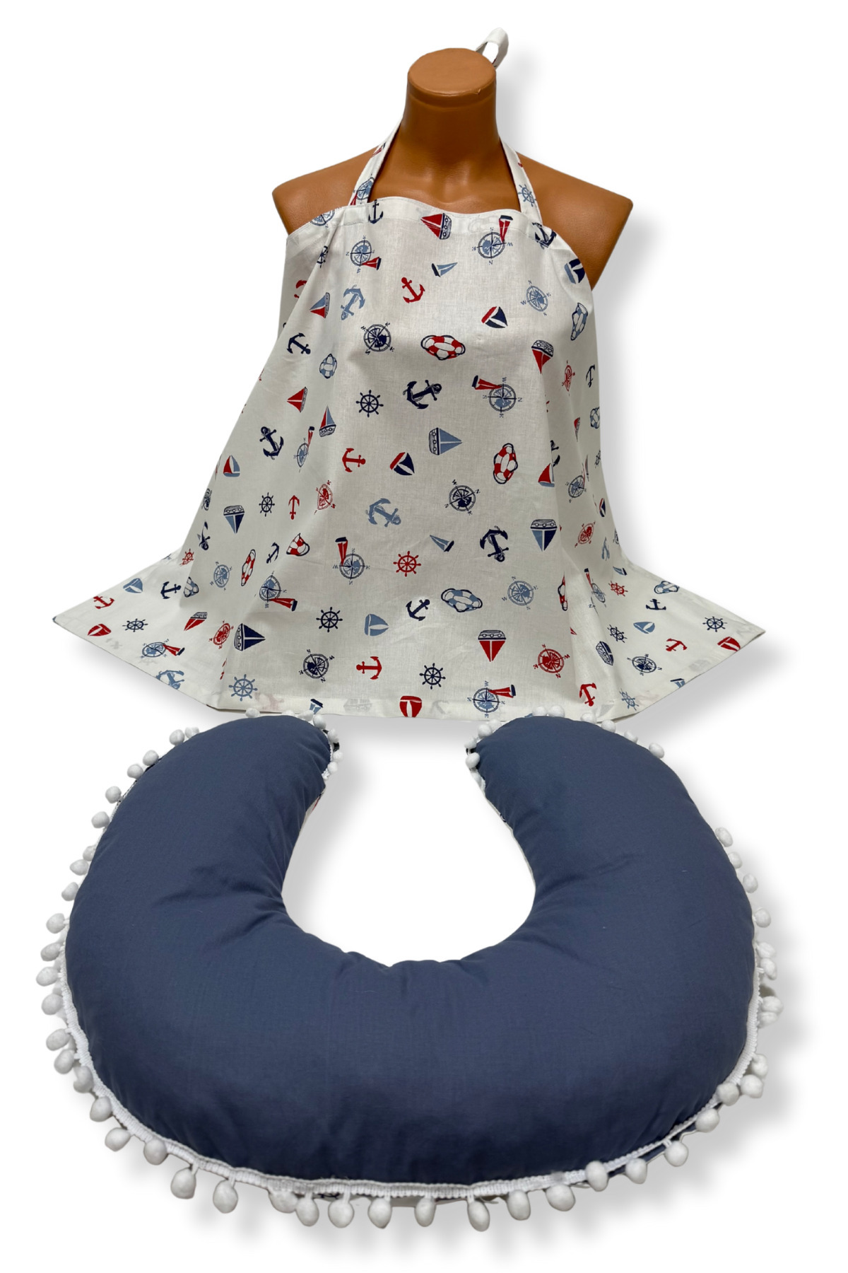 Happy Baby Dikiş Atölyesi 10’lu Babynest Puset Örtüsü Alt Açma Emzirme Yastığı Emzirme Önlüğü Ana Kucağı fotoğrafı 4 (önizleme)