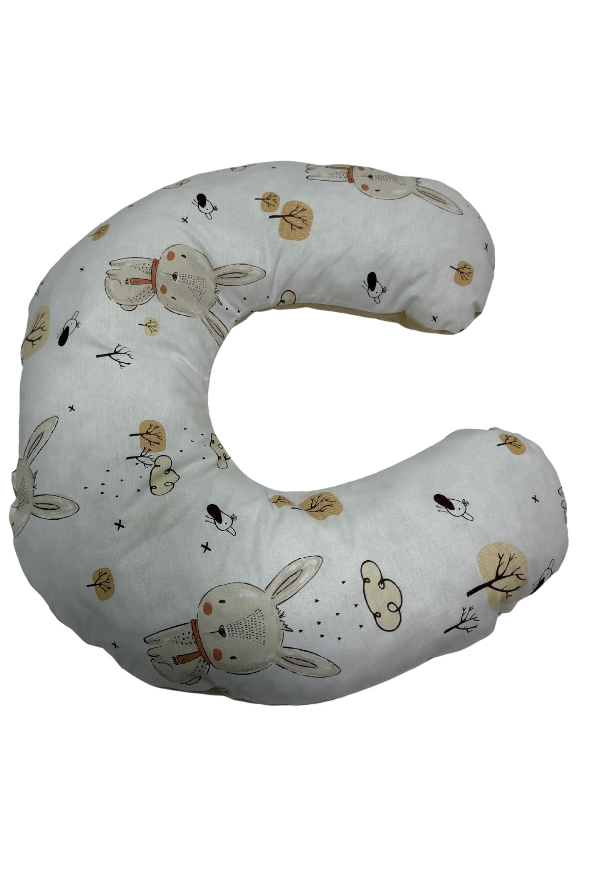 Happy Baby Dikiş Atölyesi Emzirme Yastığı Emzirme Önlüğü Emzirme Örtüsü Pamuklu Kumaş Yenidoğan Bebek Ürünleri fotoğrafı 5 (önizleme)