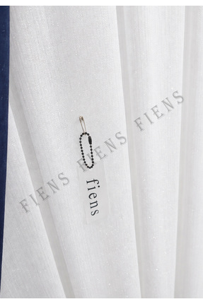 ilkbir Simli Premium Bambu Ağır Dökümlü 1/3 Sıkı Pileli Tül Perde ÜtüIstemez ...