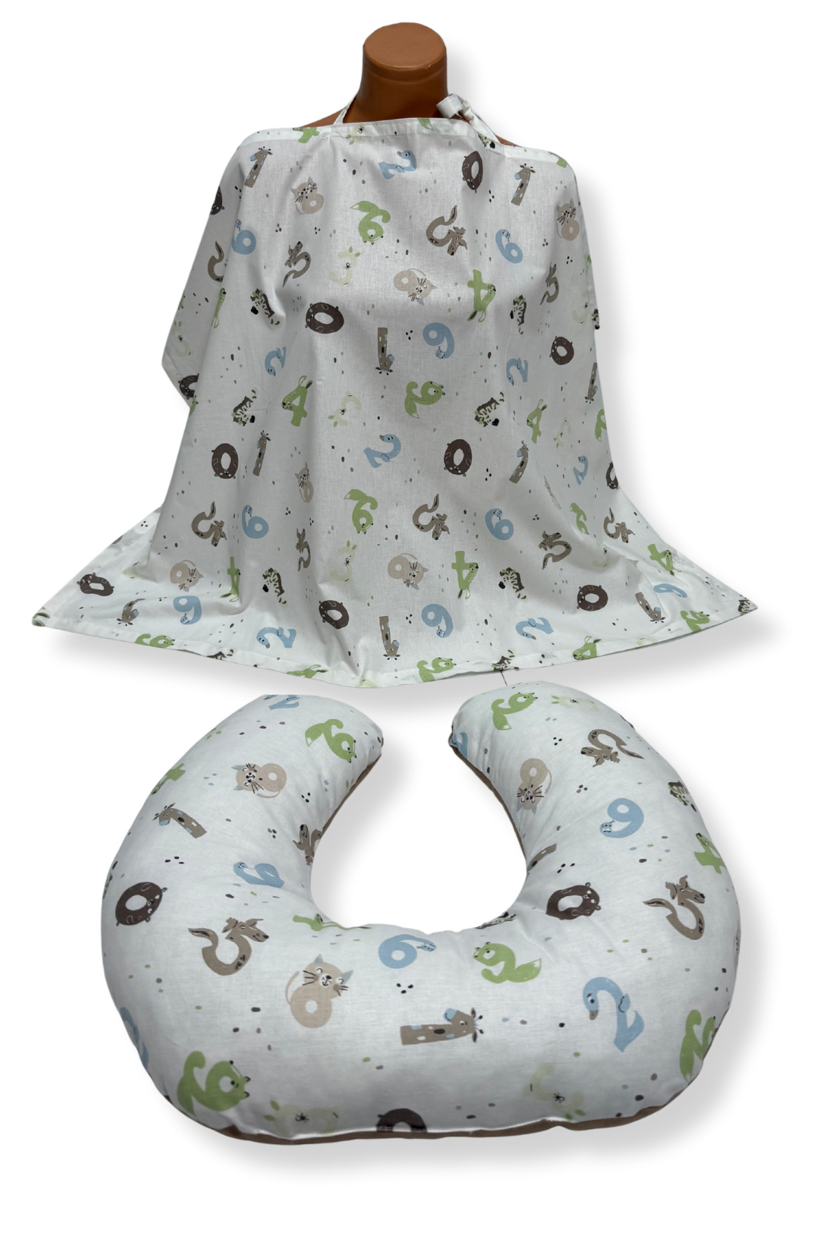 Happy Baby Dikiş Atölyesi 10’Lu Babynest Puset Örtüsü Alt Açma Emzirme Yastığı Ana Kucağı Bebek Arabası Minderi Tutmalı fotoğrafı 4 (önizleme)