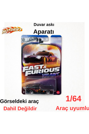 HOT WHEELS 1/64 duvar askı Aparatı 25 ad