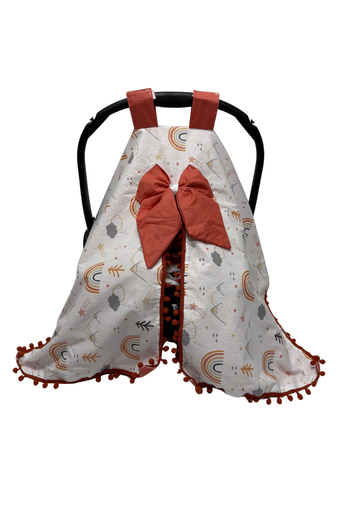 Happy Baby Dikiş Atölyesi 10’lu Babynest Puset Örtüsü Alt Açma Emzirme Yastığı Emzirme Önlüğü Ana Kucağı fotoğrafı 6 (önizleme)