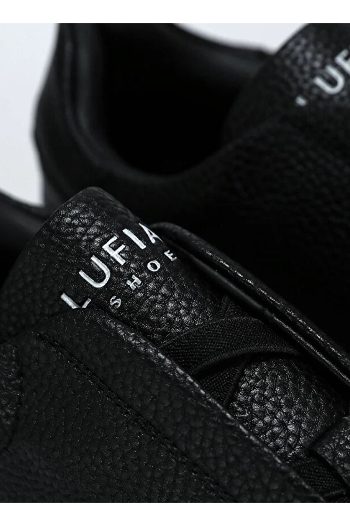 Lufian  112230257 Dante Sneaker Erkek Deri Ayakkabı SİYAH-BEYAZ - Görsel 5