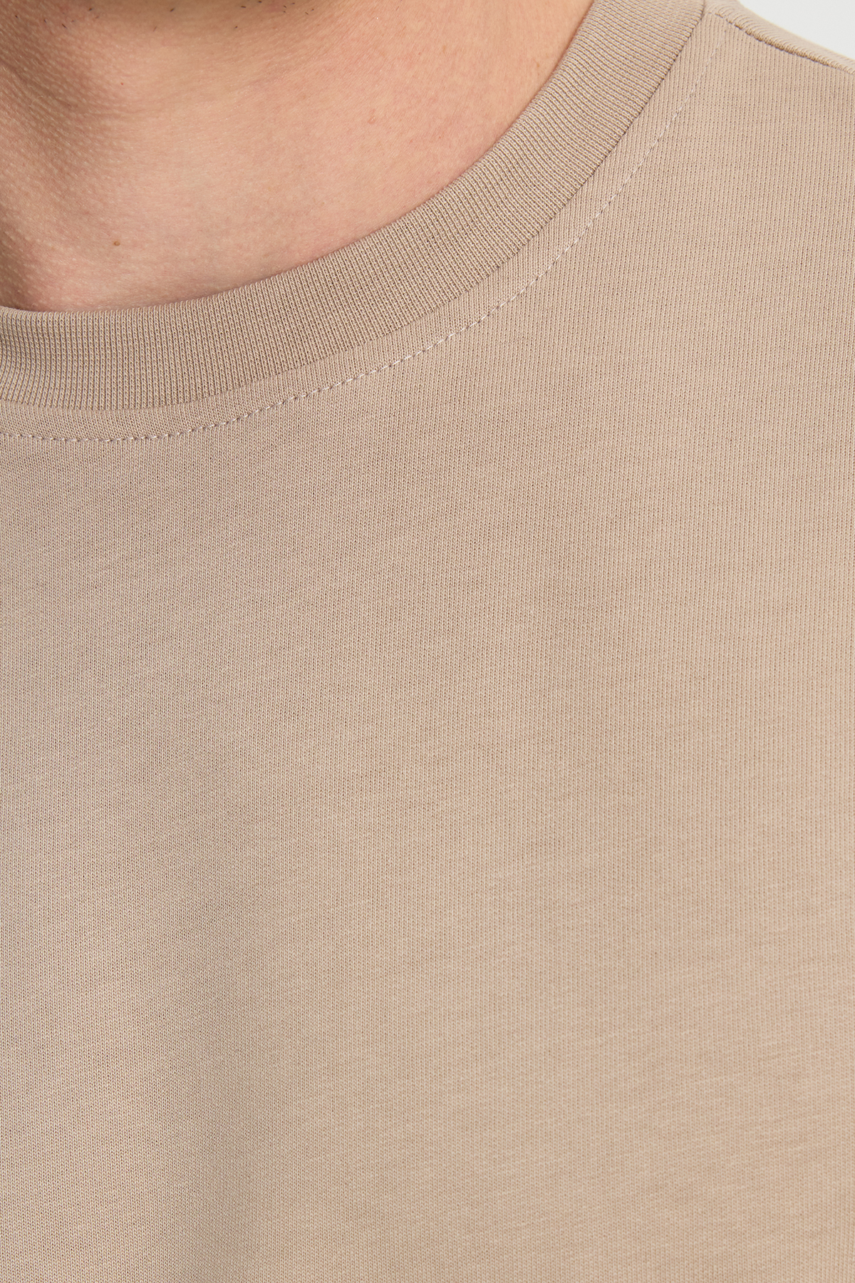 Tudors  Erkek Relax Fit Rahat Kesim %100 Pamuk 2 İplik Bisiklet Yaka Taş Sweatshirt - Görsel 6