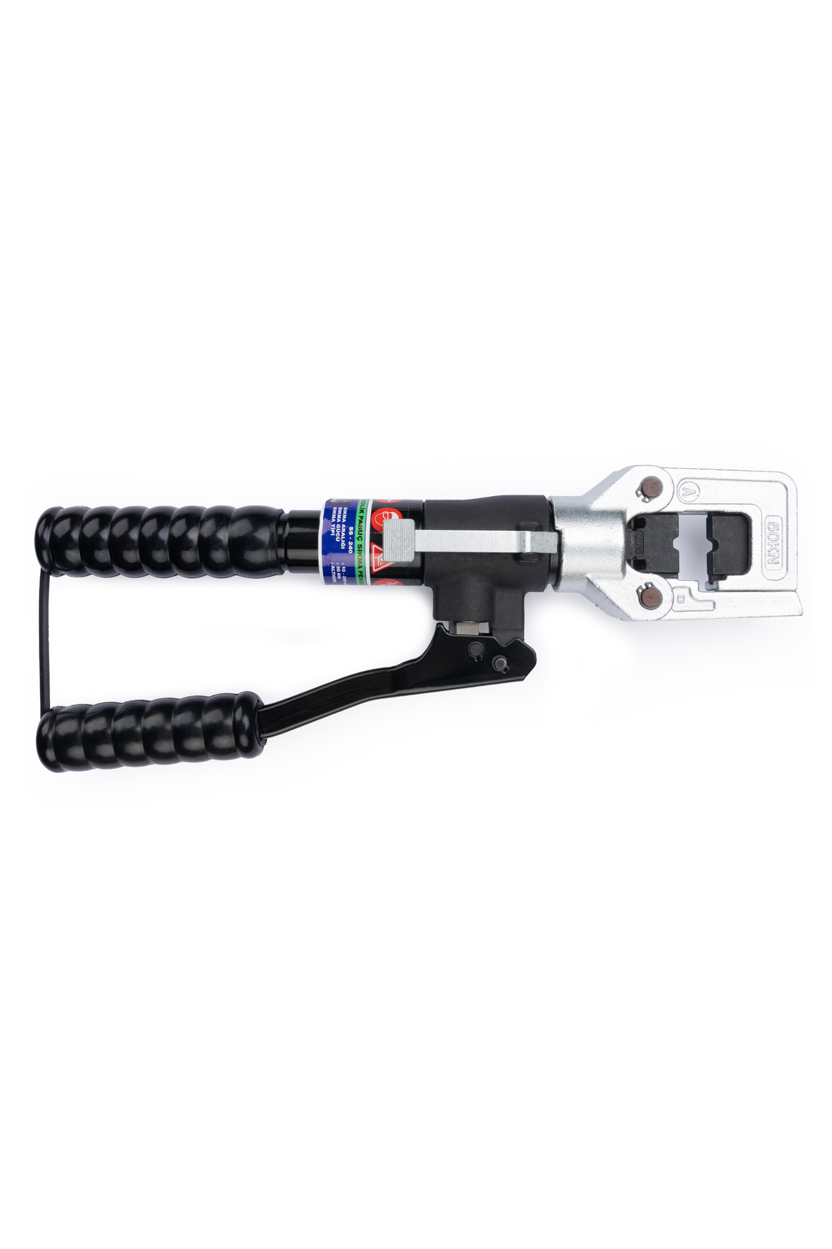 PWRBULL SS-240 Hidrolik Kablo Pabuç Sıkma Pensesi 10–240 mm²