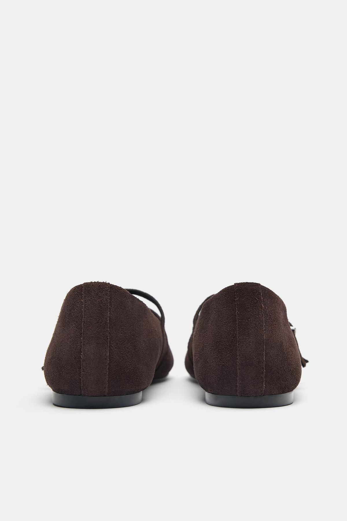 Pull & Bear  Deri şeritli babet - Görsel 6