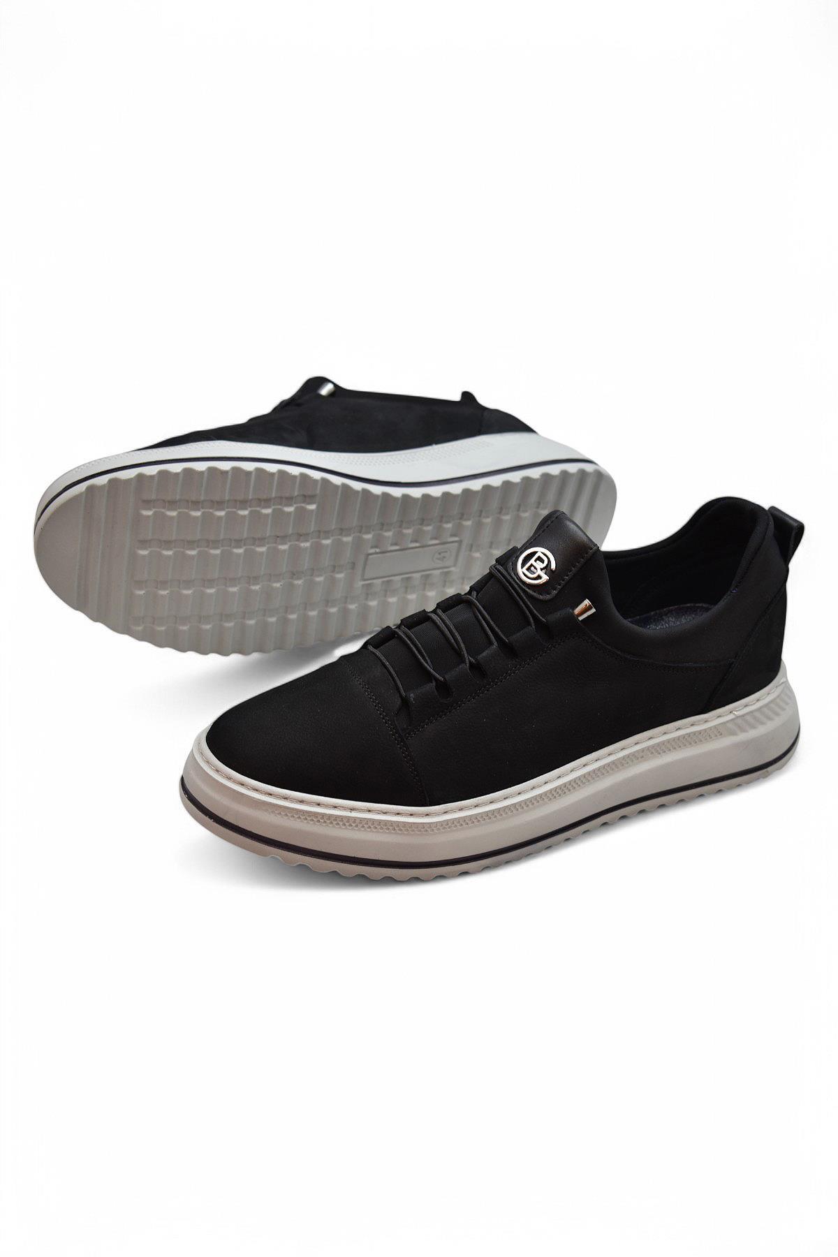 ISPARTALILAR  TAB885 Ortopedik Taban Hakiki Deri Erkek Ayakkabı Günlük Casual Erkek Ayakkabı - Görsel 4