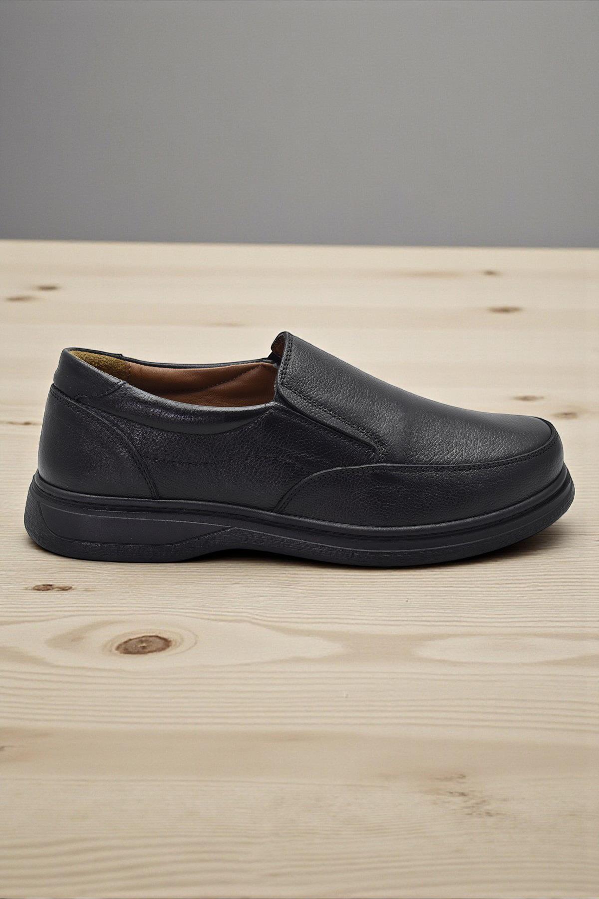 ISPARTALILAR  TAB430 Ortopedik Taban Hakiki Deri Erkek Ayakkabı Mevsimlik Baba Ayakkabısı - Görsel 2