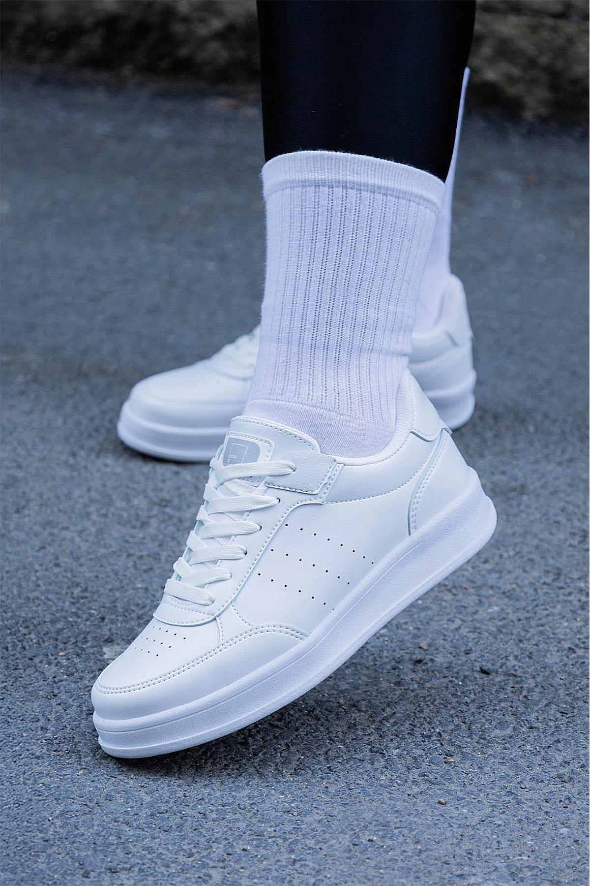 ISPARTALILAR  1011 Rahat Taban Günlük Unisex Spor Ayakkabı Suya Dayanıklı Malzeme Mevsimlik - Görsel 3