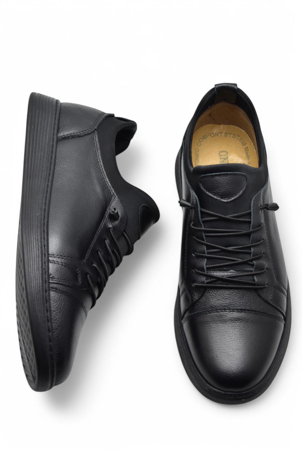 ISPARTALILAR  TAB400 Ortopedik Taban Hakiki Deri Erkek Ayakkabı Casual Günlük Erkek Ayakkabı - Görsel 7