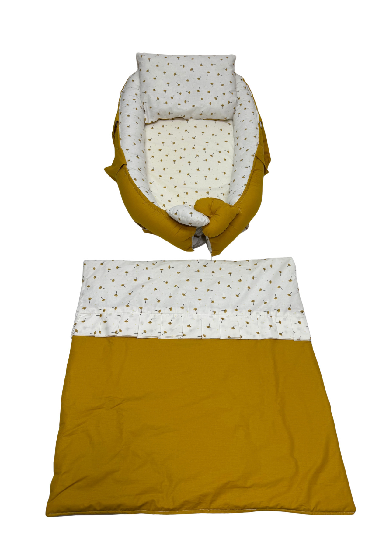 Happy Baby Dikiş Atölyesi 13’lü Babynest Puset Örtüsü Alt Açma Emzirme Yastığı Ana Kucağı Bebek Arabası Minderi Anne Yanı fotoğrafı 3 (önizleme)