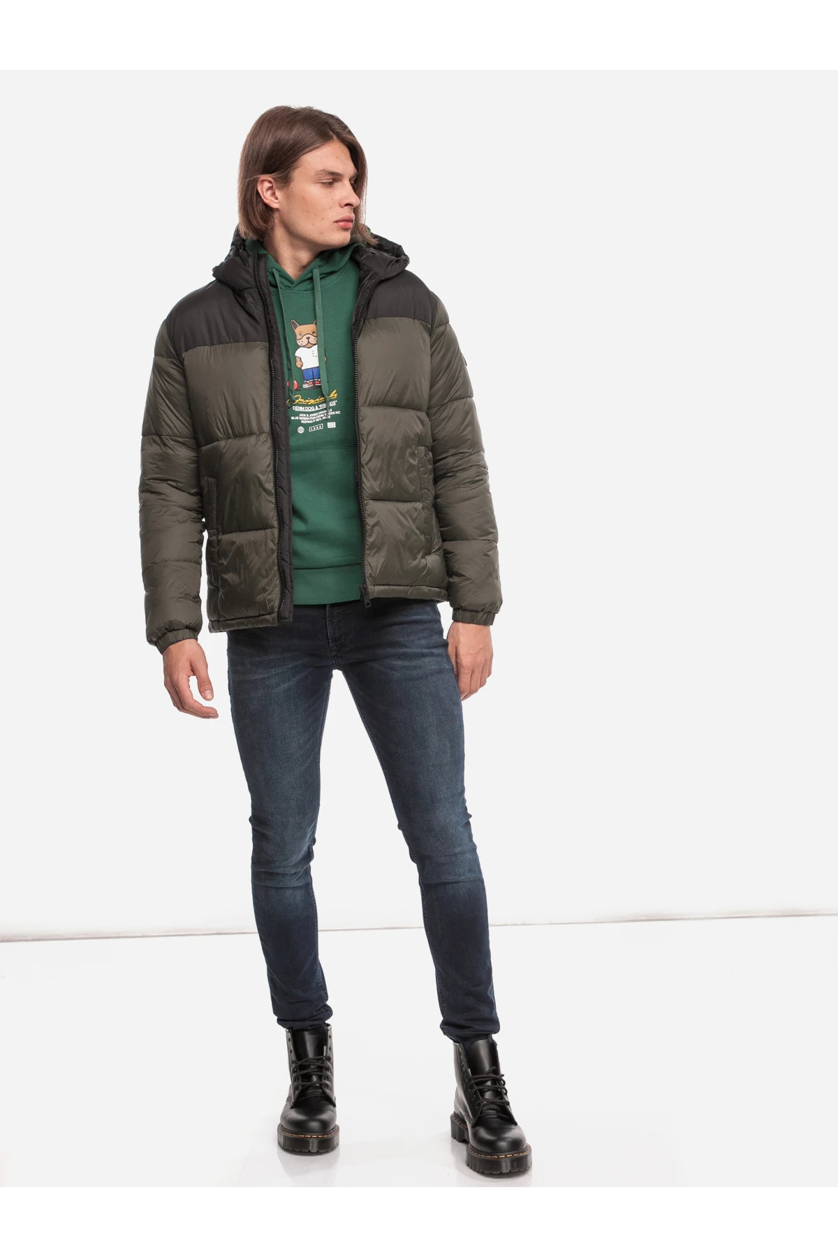 سویشرت مردانه طرح دار آستین بلند | جک اند جونز Jack & Jones TYCUQIXP1N170016660147239 - تصویر 5
