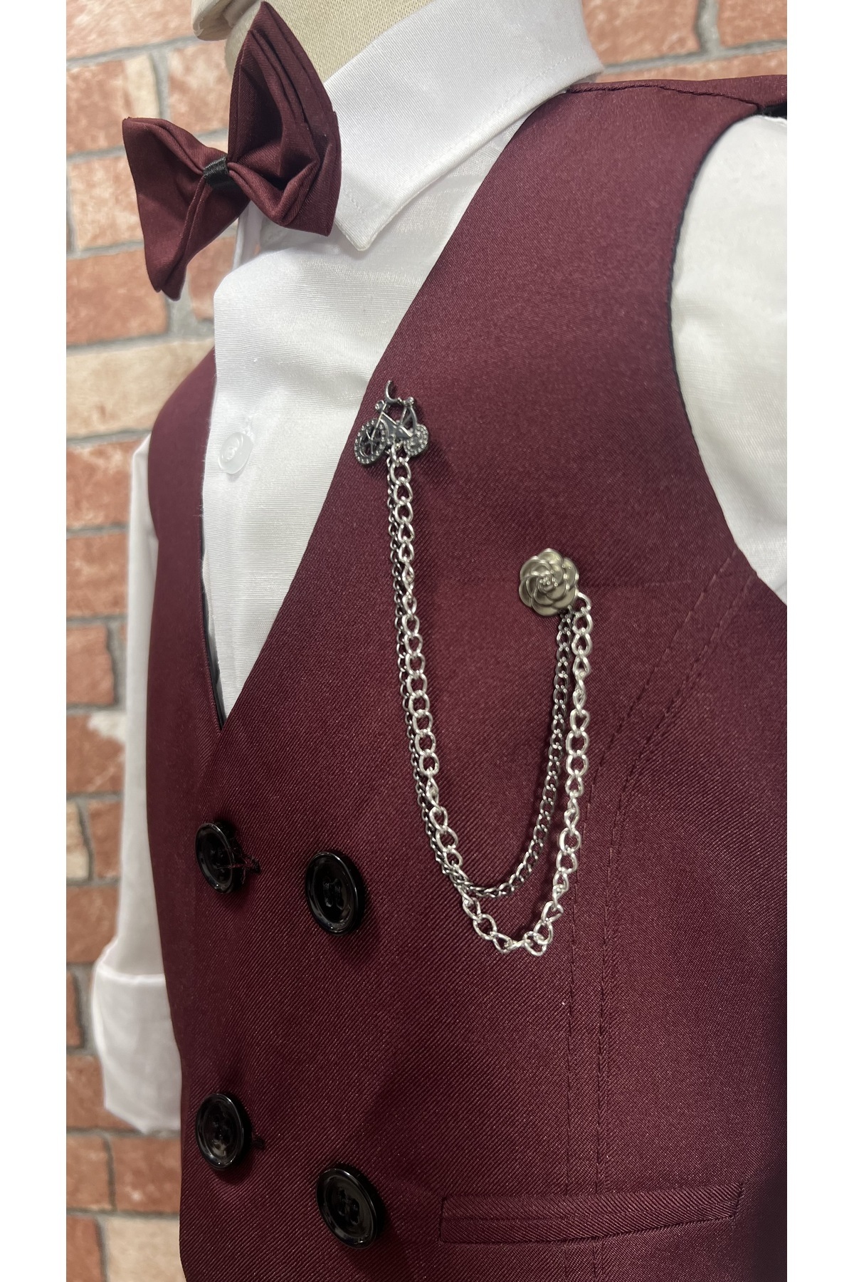 HAYTA Çocuk Yelek Takim Gömlekli Set 0-1yaş -14yaş fotoğrafı 7 (önizleme)