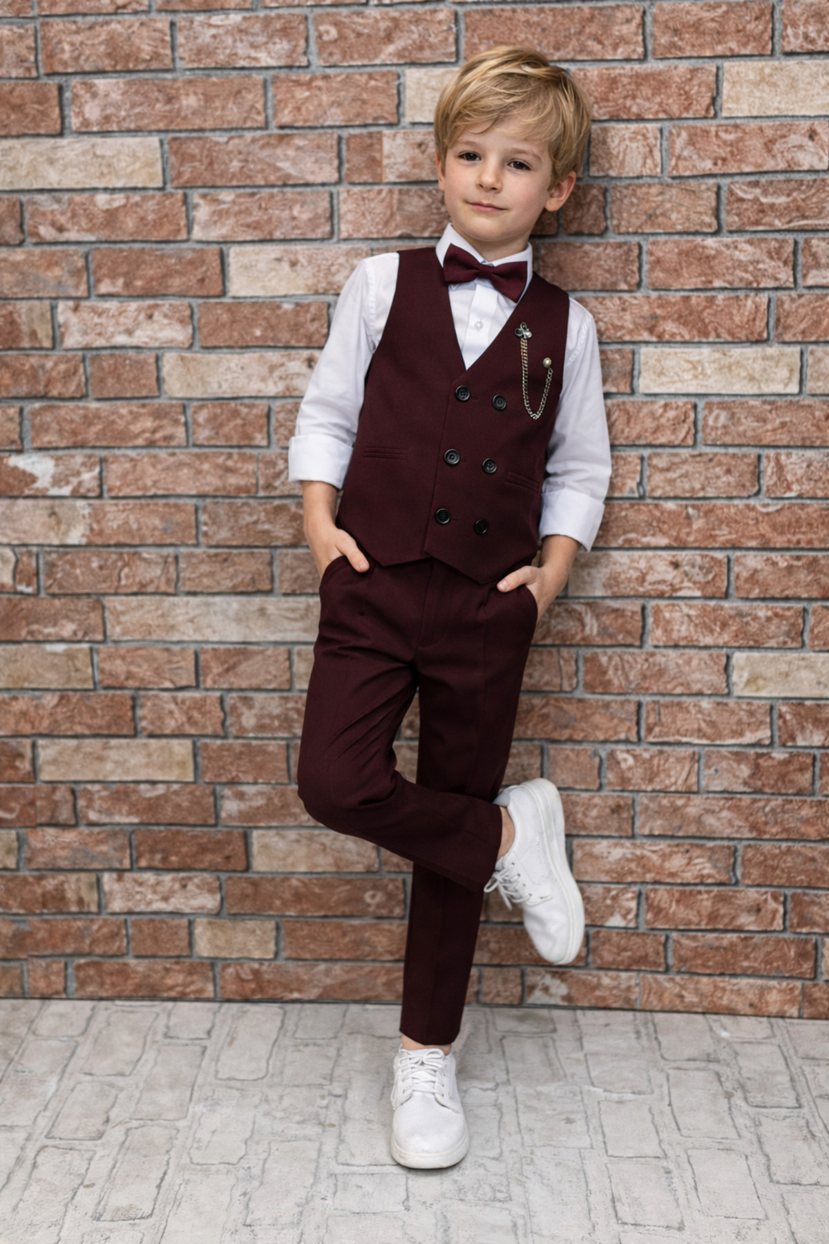 HAYTA Çocuk Yelek Takim Gömlekli Set 0-1yaş -14yaş fotoğrafı 5 (önizleme)