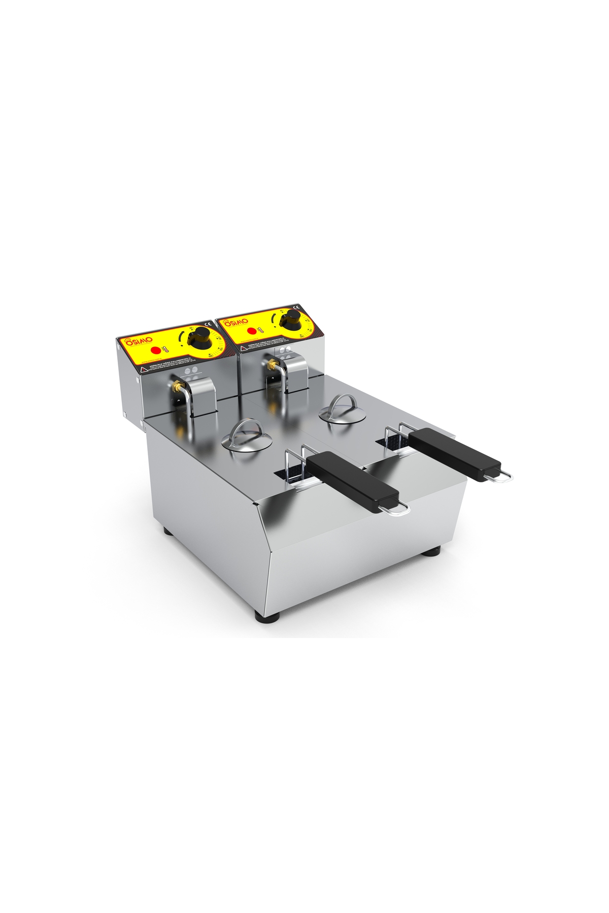 Electric Fryer 3+3 Lt, French Fries Machine