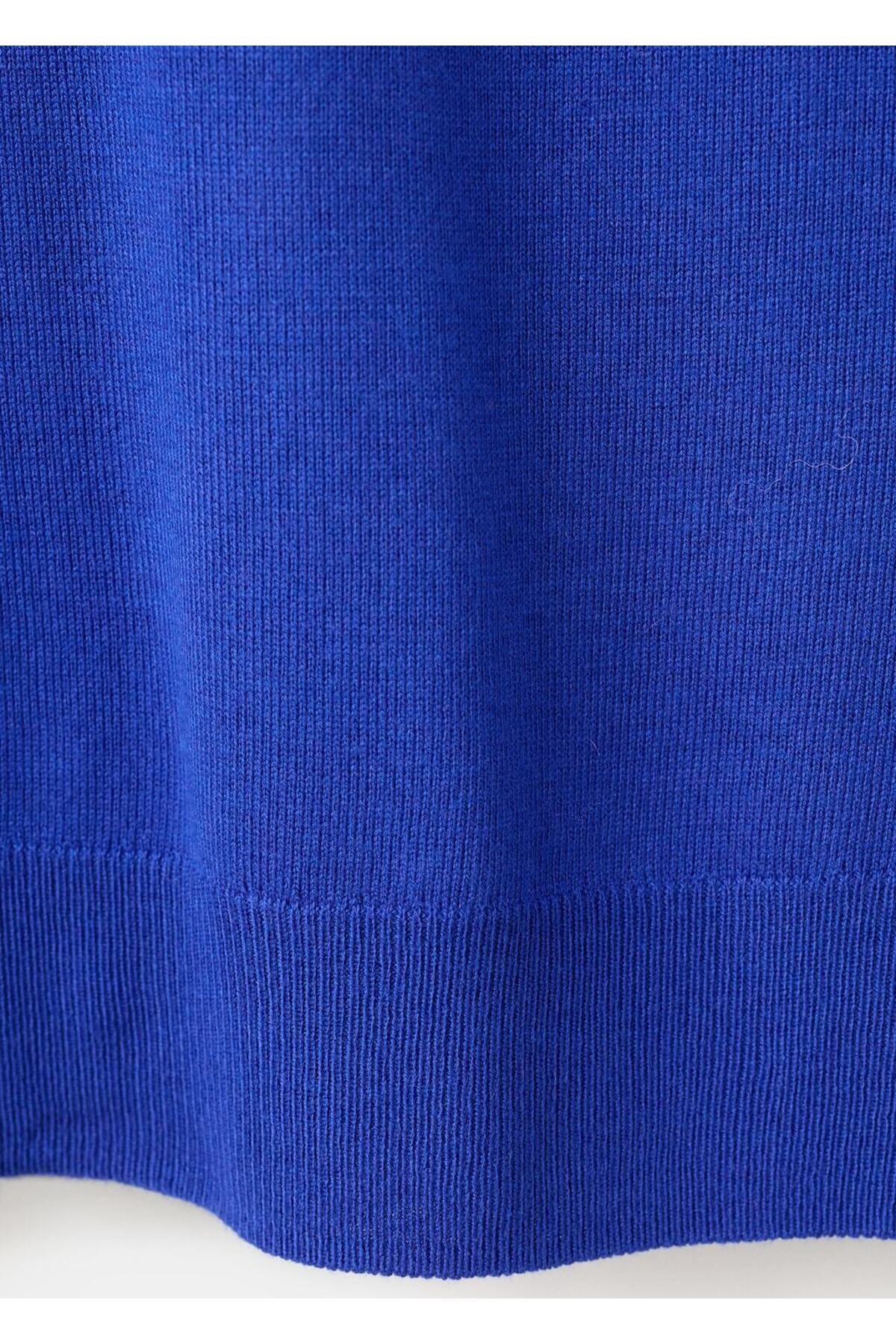 MANGO  İnce triko yuvarlak yaka kazak - Görsel 5