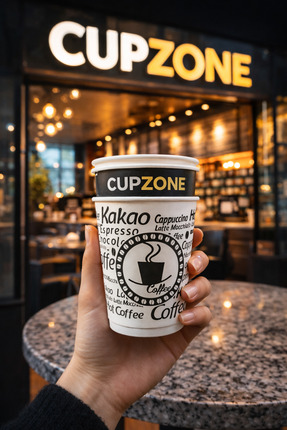 cupzone 500 Adet Karton Bardak | Tek Kullanımlık Sıcak & Soğuk İçecek Bardağı...