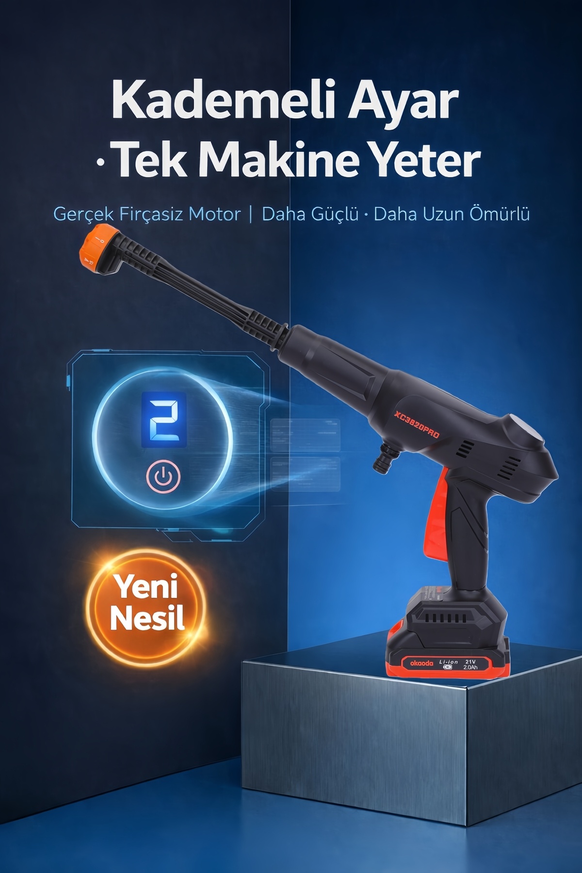 okaoda 🚀 2026YENİ XC3820 Pro Fırçasız Motorlu Oto Araba İçin