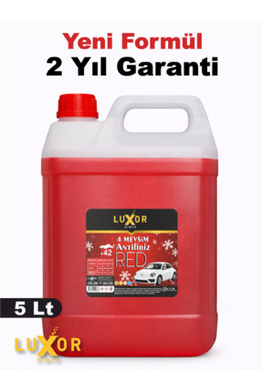 Genel Markalar Kimya 4 Mevsim -42 Kırmızı Antifriz 5 L Konsantre Yerli Üretim