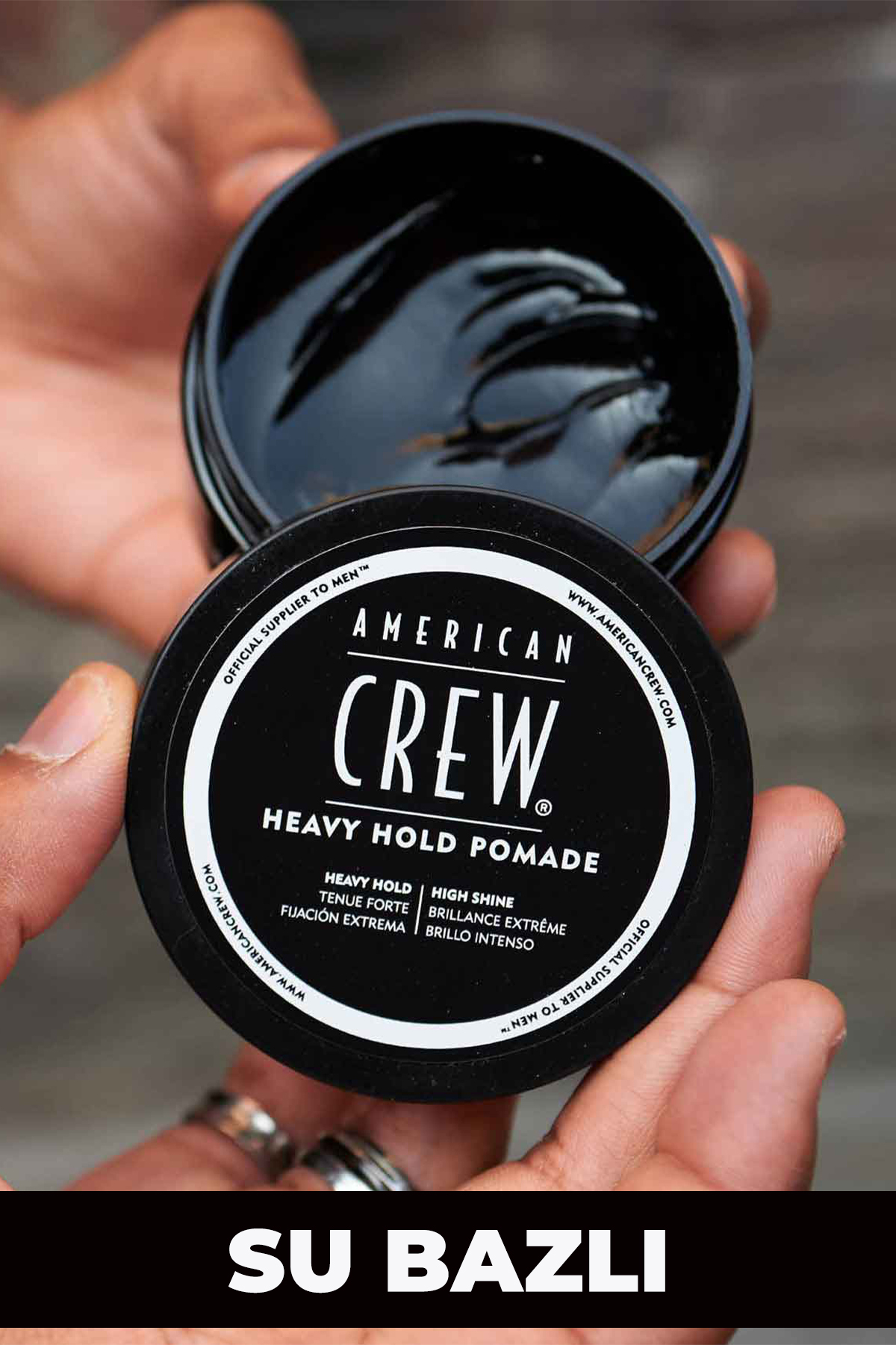 Heavy Hold Pomade 85 g – Gün Boyu Sabit Ultra Güçlü Parlak Erkek Wax — 738678002742 — تصویر 2 از 4