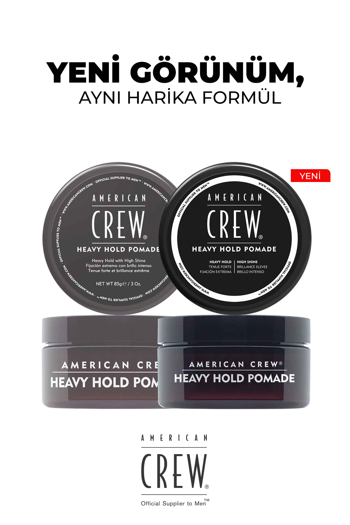 Heavy Hold Pomade 85 g – Gün Boyu Sabit Ultra Güçlü Parlak Erkek Wax — 738678002742 — تصویر 4 از 4