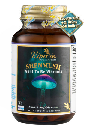 Kiperin Shenmush | Mushroom Complex | AHCC, Reishi, Shiitake, Lions's Mane, A...