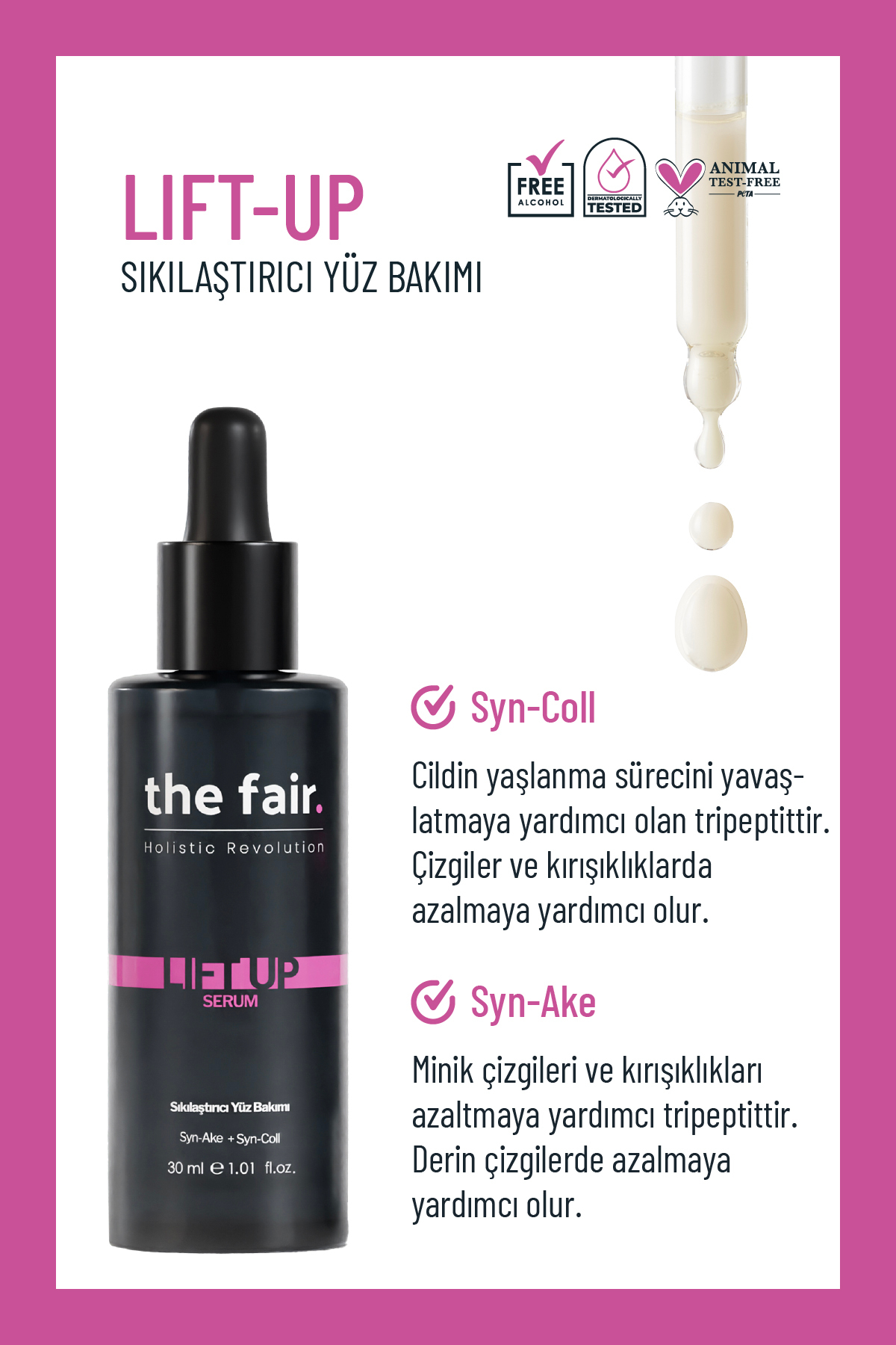 Gözenek Temizleyen Kaolin Kil Maskesi 100 ml ve Peptit Serum Seti 30 ml — THEFAIRSET2023/21 — تصویر 4 از 9