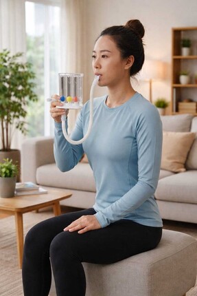 orthohealthmedical Triflo Solunum Egzersiz Cihazı Yüksek Kalite Nefes Egzersi...