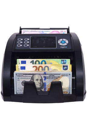 Sigma SC 8520 Pro 5 Ülke Karışık Sayım Para Sayma Makinesi
