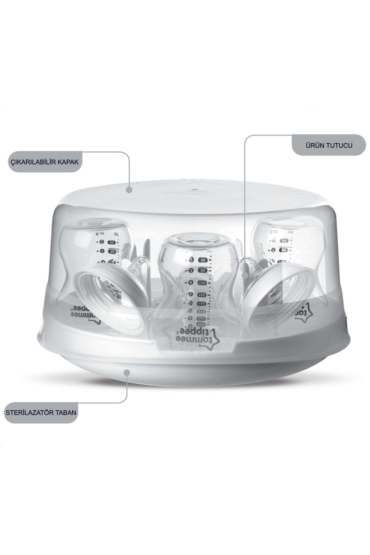 Tommee Tippee Mikrodalga Sterilizatörü fotoğrafı 4 (önizleme)