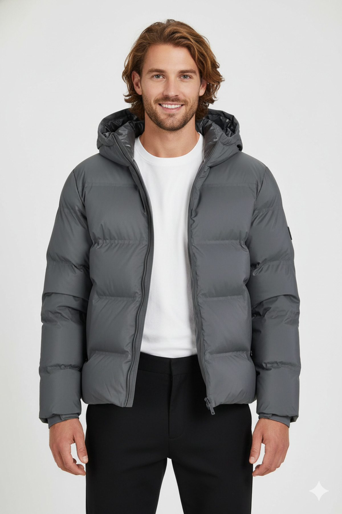 کاپشن مردانه راسته آستین بلند | جک اند جونز Jack & Jones 12259850 - تصویر 5