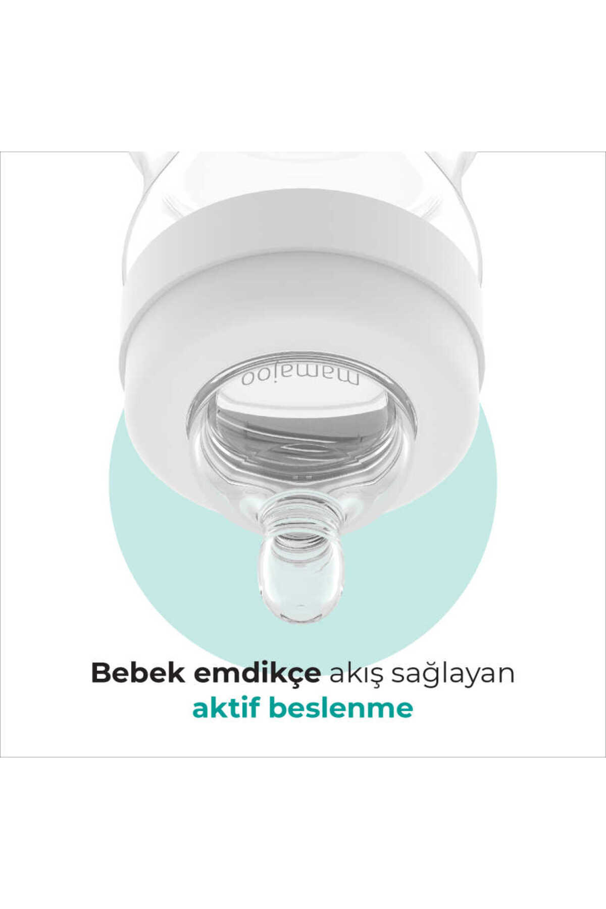 Mamajoo Antikolik Biberon 250 ml 6 Ay+ | Orta Akışlı fotoğrafı 5 (önizleme)