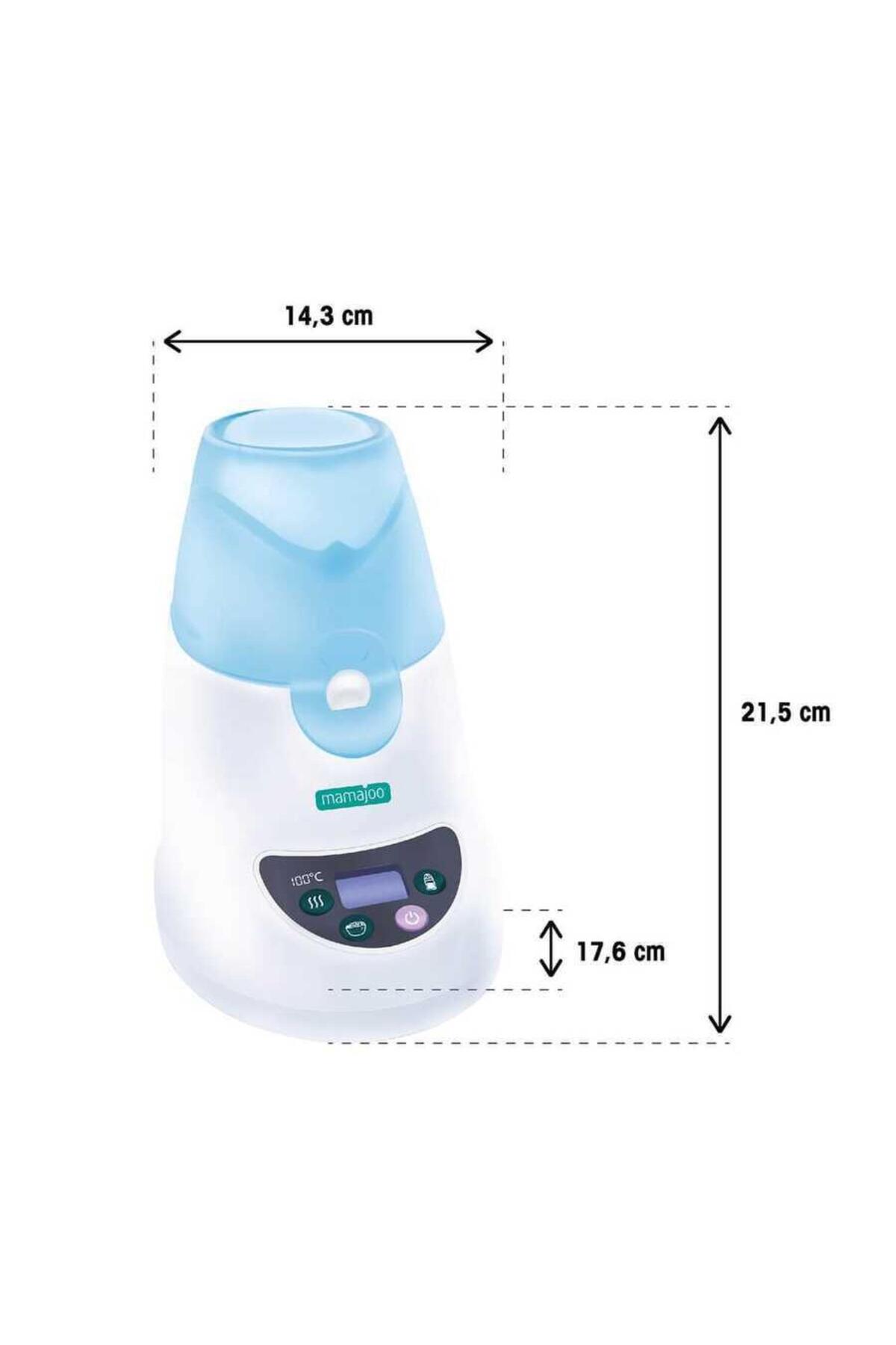 Mamajoo 3 İşlevli Isıtıcı | Sterilizatör Hızlı Isıtma ve Sıcaklık Sabitleme LCD Ekran fotoğrafı 6 (önizleme)