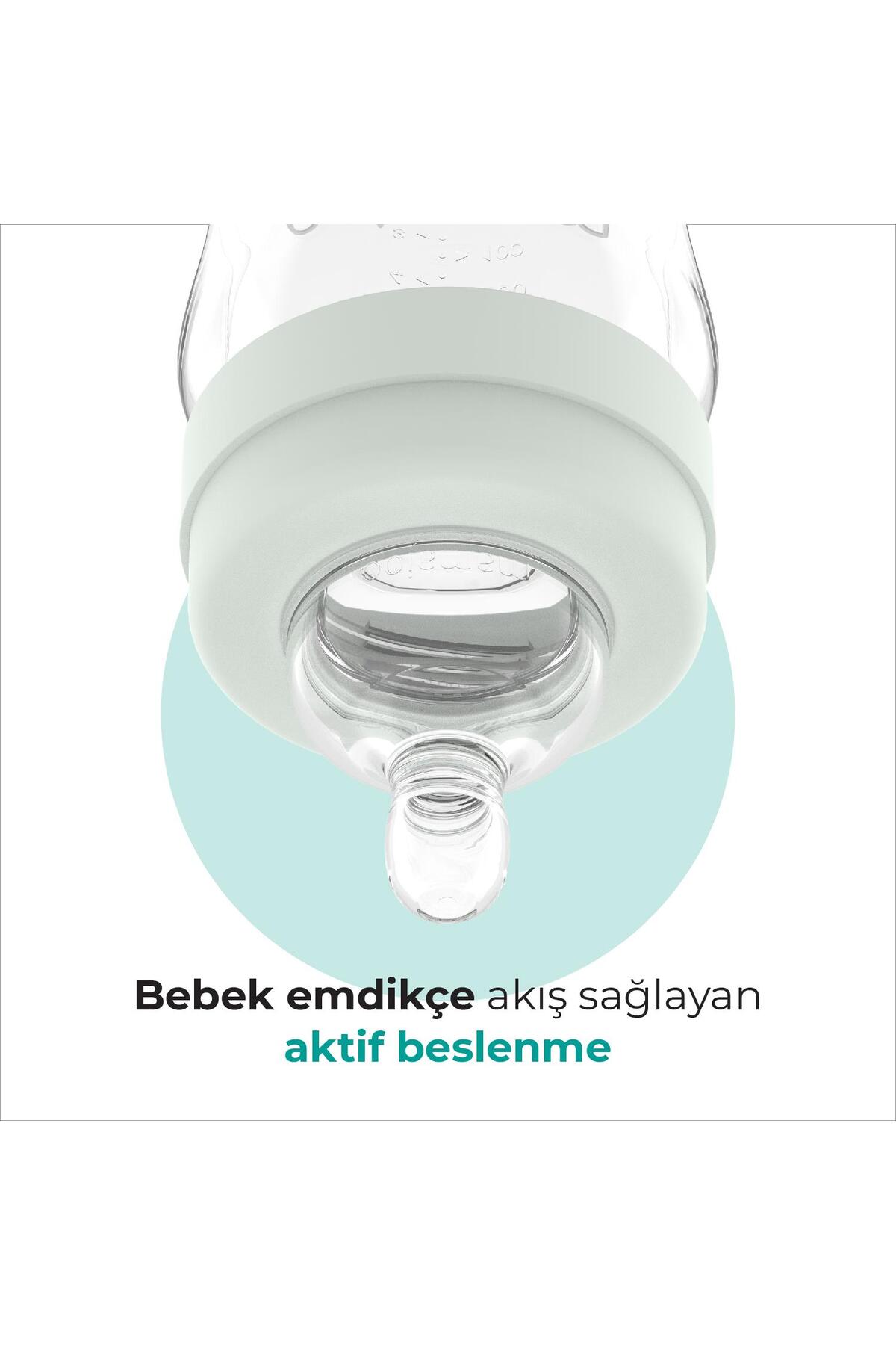 Mamajoo Gece & Gündüz Antikolik Biberon 160 ml 0 Ay+ | Yavaş Akışlı fotoğrafı 5 (önizleme)