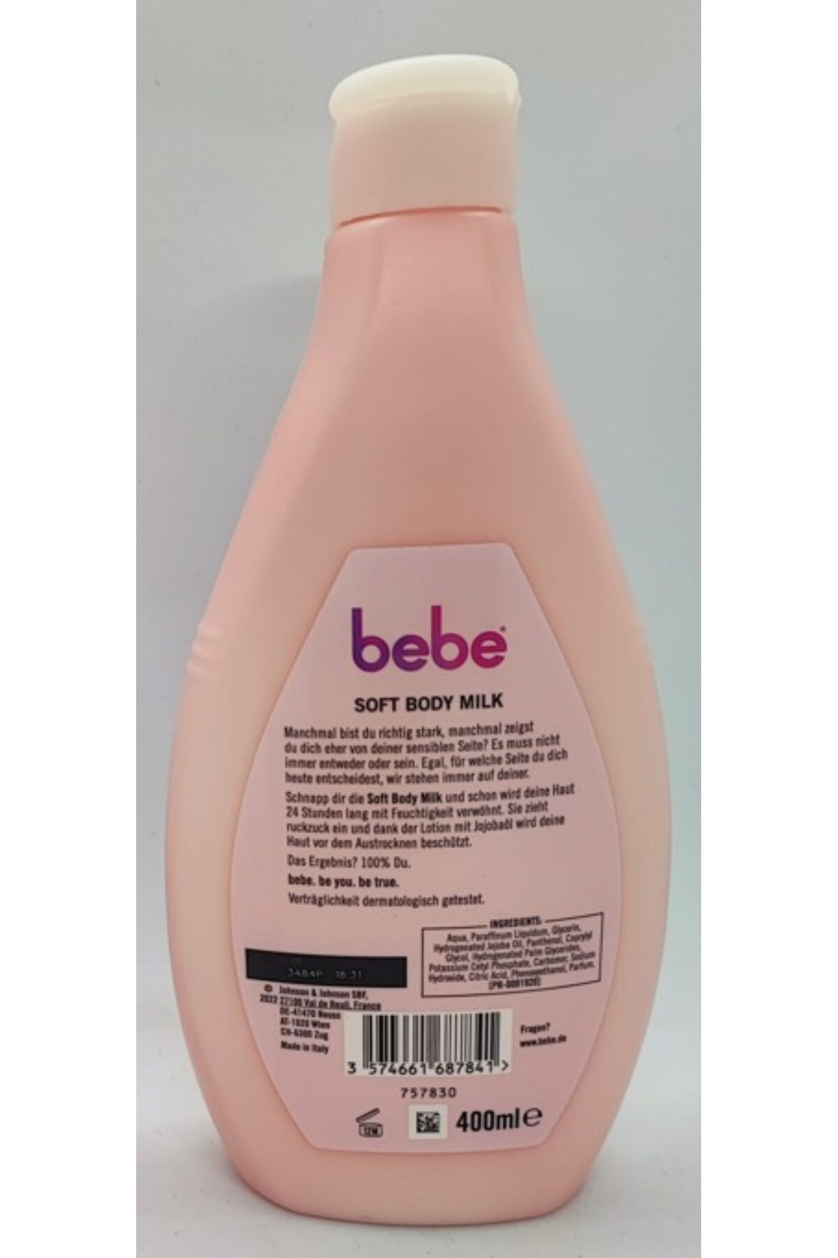 Bebe Zartpflege Bebe Young Care Soft Body Milk 400 ml x 2 Adet fotoğrafı 6 (önizleme)