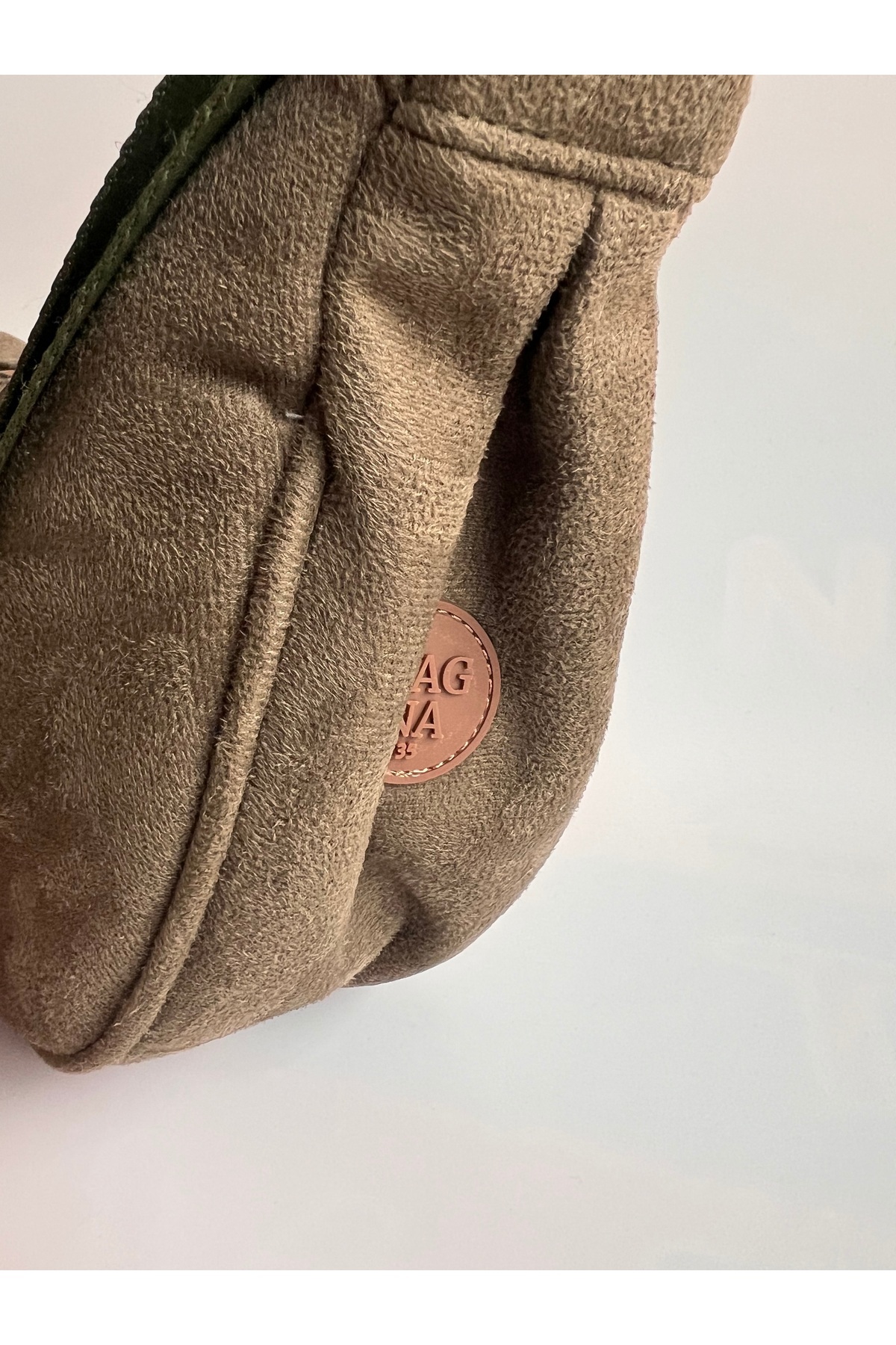 Wagna Süet Luna Bag Haki Çanta görsel 6
