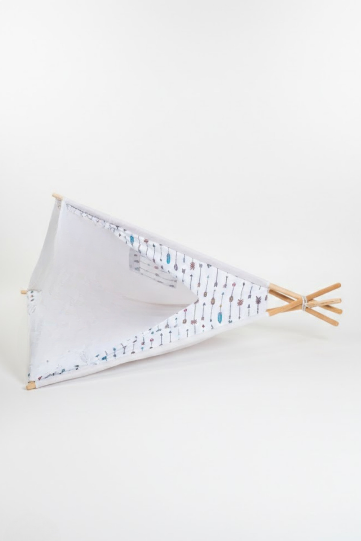 homy textiles Ahşap Çocuk Kızılderili Oyun Çadırı, Ev İçi ve Bahçe Kullanımına Uygun Oyun Evi fotoğrafı 5 (önizleme)
