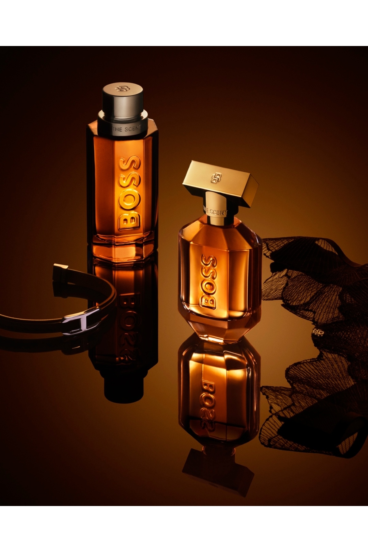 عطر مردانه The Scent Intense 100 میلی لیتر + عطر مسافرتی مردانه The Scent 5 میلی لیتر و کیف