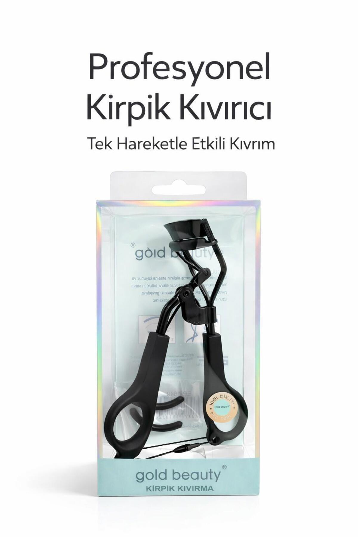 Profesyonel Kirpik Kıvırıcı – Yedek Lastikli, Acıtmayan Ergonomik Tasarım — مشکی EP:1549 siyah — تصویر 2 از 6
