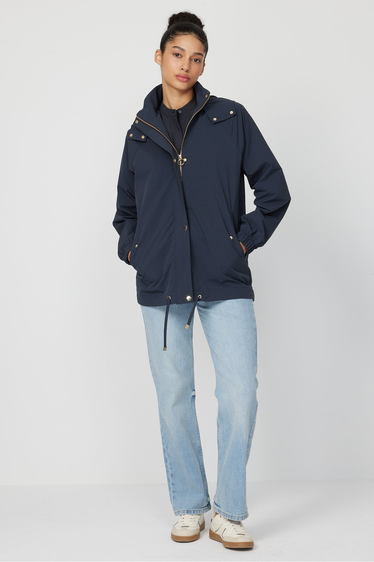 PAULMARK  Kadın Kapüşonlu Mevsimlik Mont - Görsel 6