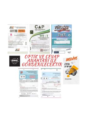 Karma Kitaplar TÜRKİYE GENELİ TYT 5ADET KURUMSAL DENEME OPTİK VE CEVAP ANAHTA...