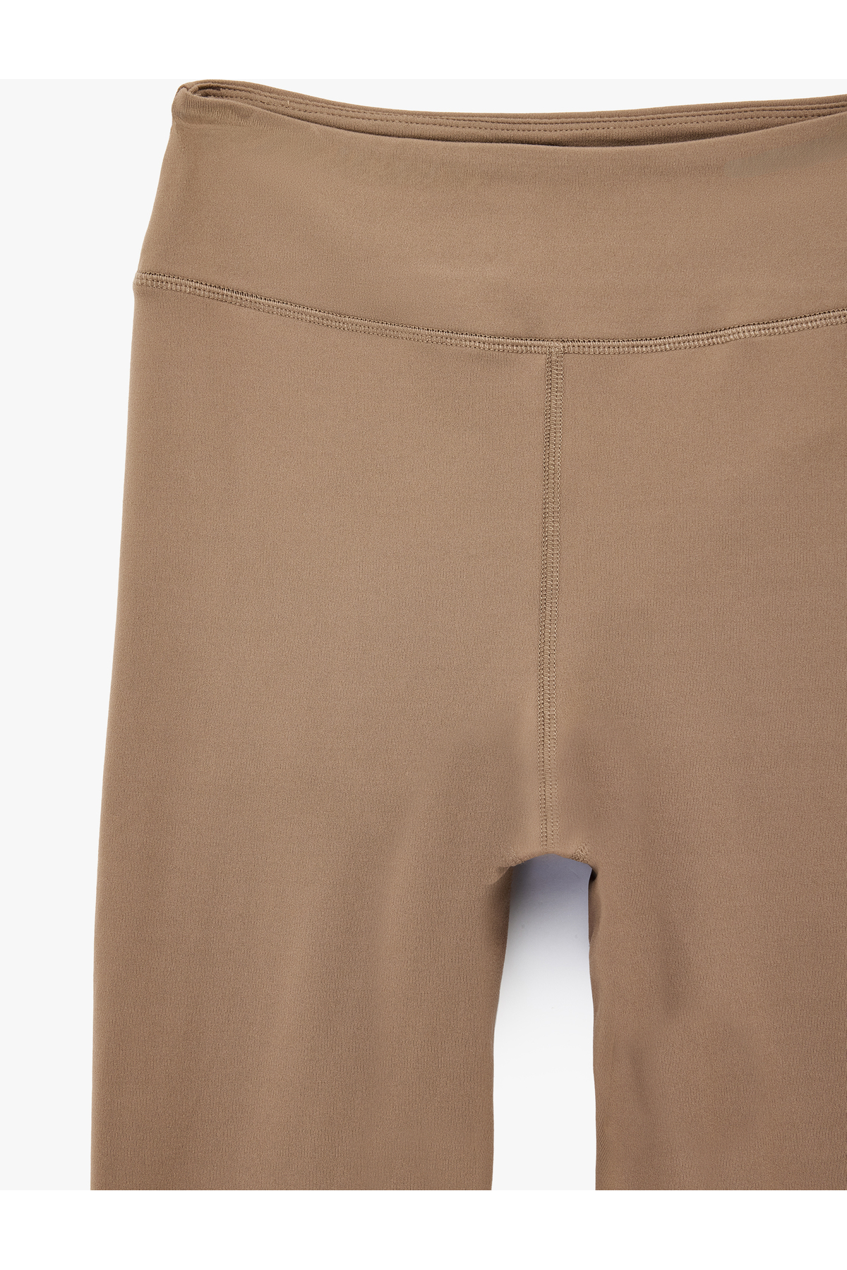 Koton Yüksek Bel Dikiş Detaylı Slim Fit Spor Tayt görsel 5