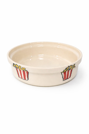 Handmade Seramik Popcorn kasesi