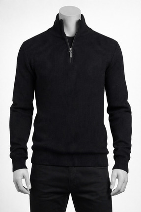 MODA YARIM FERMUAR ERKEK TRİKO