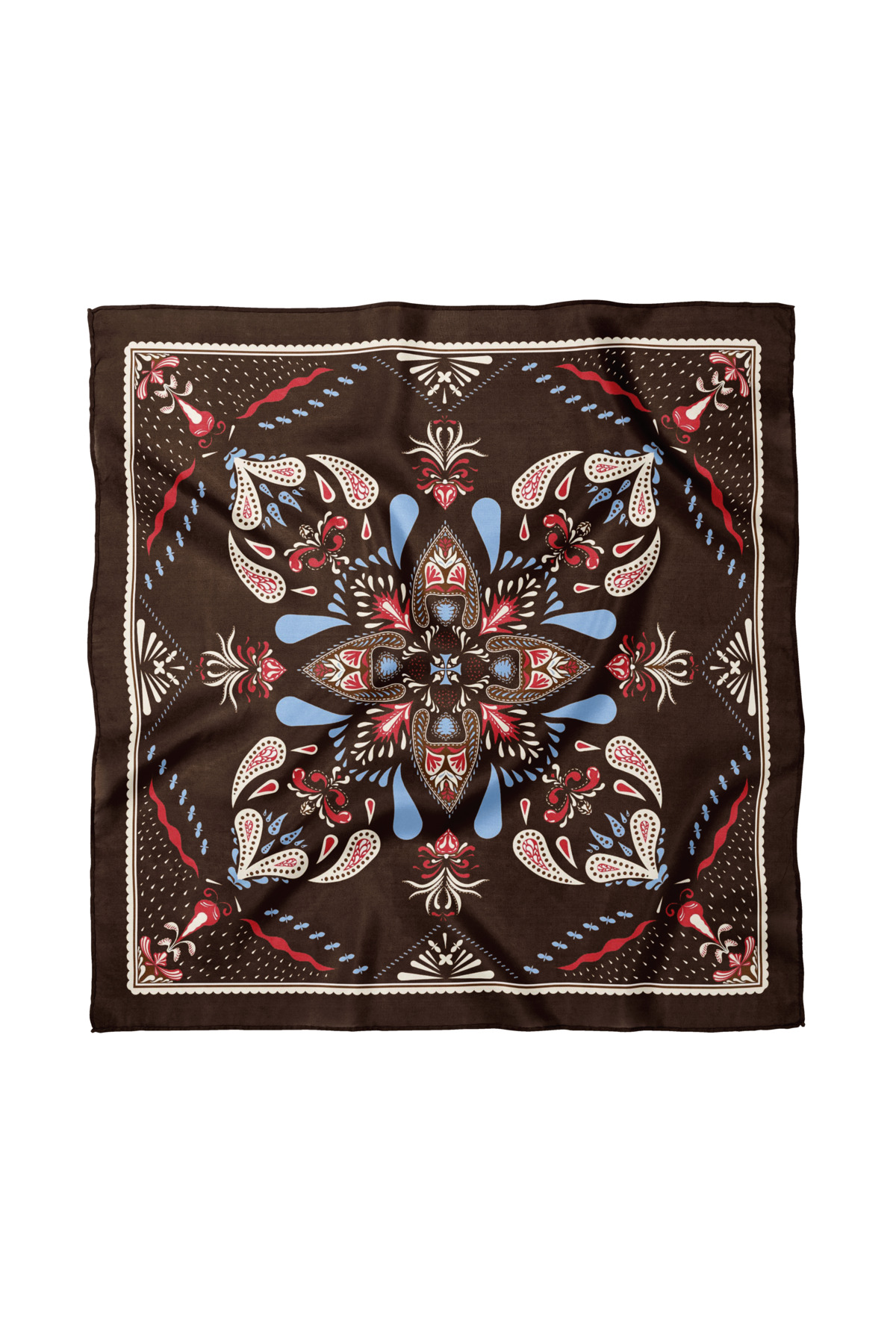 Shawl Patterned Scarf / Bandana 70x70cm