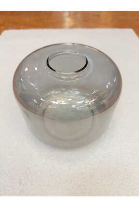 ADA AVİZE Ada Vazo şeklinde Avize Camı Füme Rengi (BOY 14 CM-ENİ 16 CM)