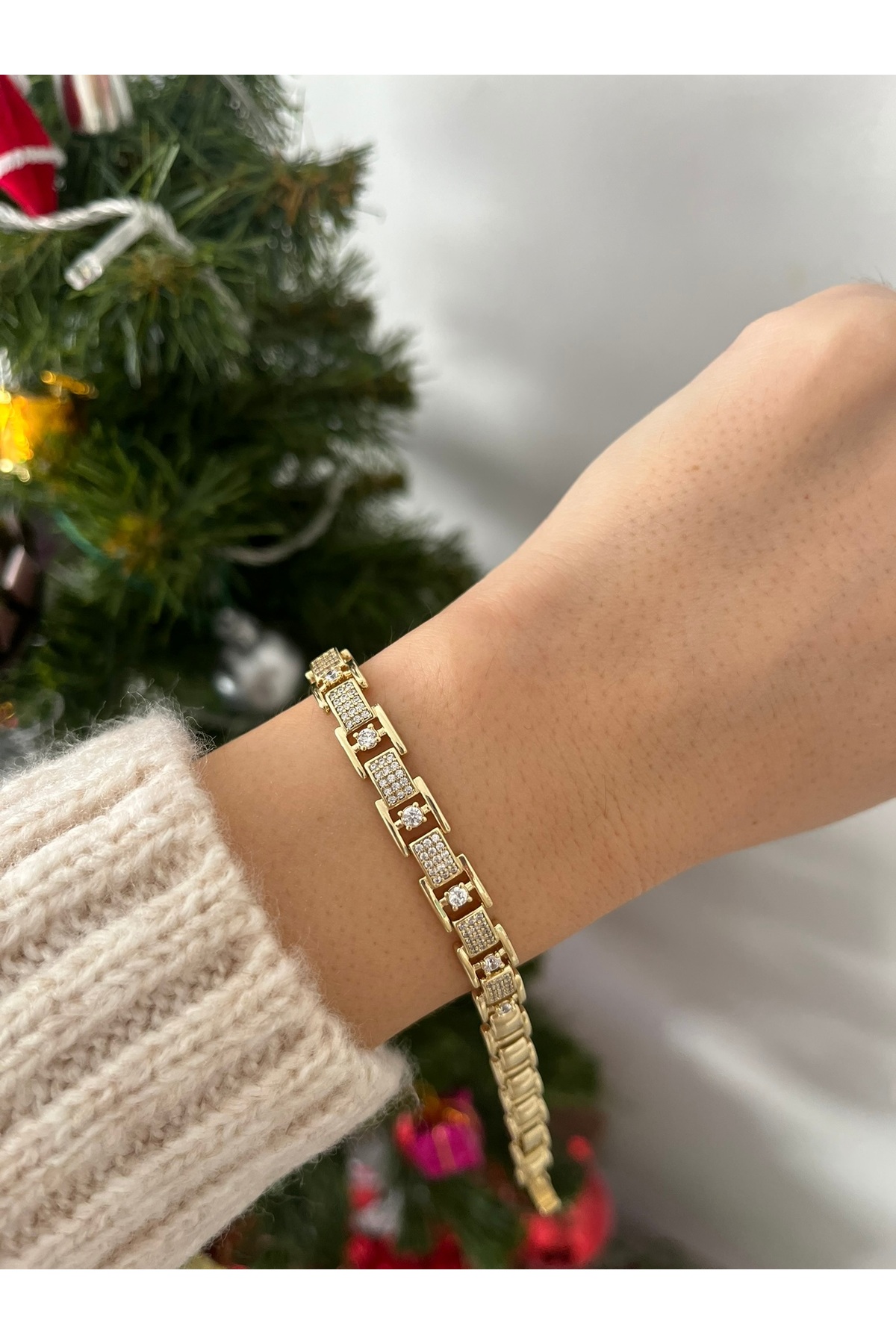 KADIN 14K XUPİNG GOLD ÖZEL SERİ VİP KADIN BİLEKLİK