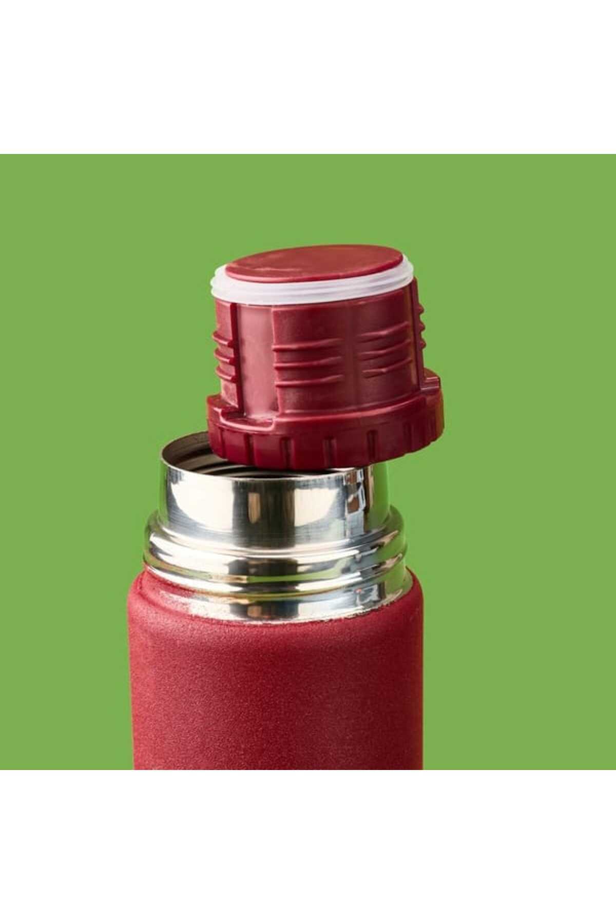 Penguen Bardaklı Termos Seti - Bordo - 500 ml fotoğrafı 3 (önizleme)