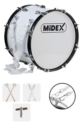 Midex BND-18 Bando Davulu 18 inç 46 cm Çap Profesyonel Bass Davul Seti