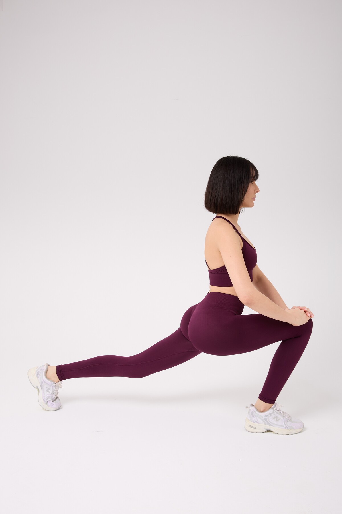 FOREVER MORE  Aura Model Arkası Büzgülü Toparlayıcı Etkili Yüksek Bel Dikişsiz Tayt